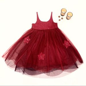 Chasing Fireflies red dress size 5